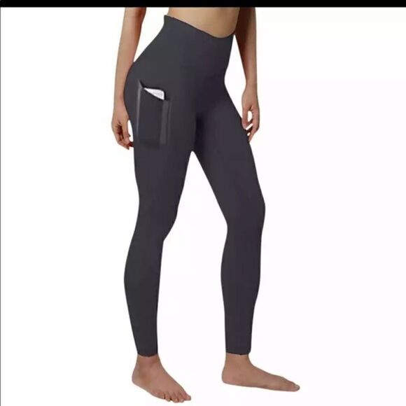 Brand New High Waist Pocket Leggings - Picture 1 of 5